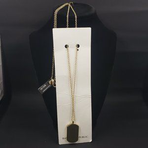 Banana Republic - Tag Necklace